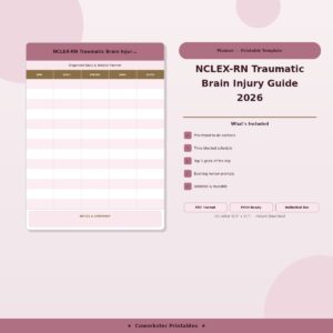 NCLEX-RN Traumatic Brain Injury Guide 2026