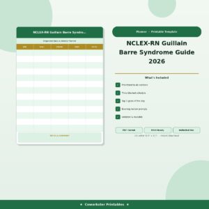 NCLEX-RN Guillain Barre Syndrome Guide 2026
