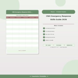 CNA Emergency Response Skills Guide 2026