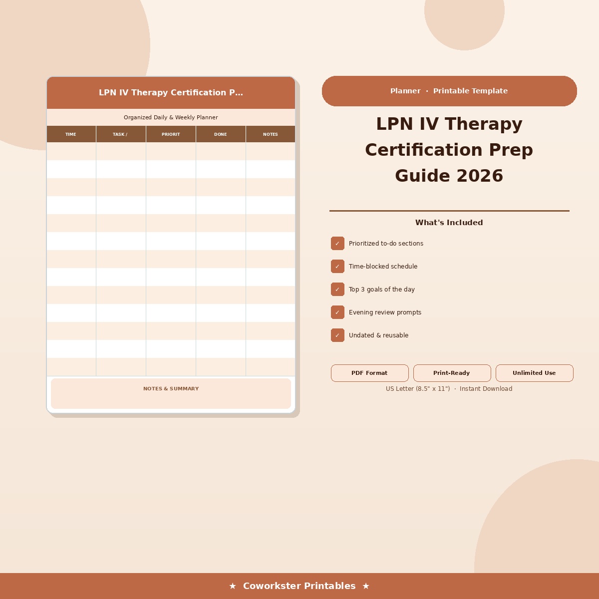 LPN IV Therapy Certification Prep Guide 2026