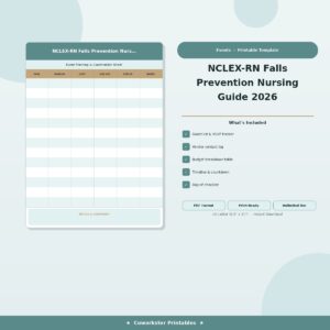 NCLEX-RN Falls Prevention Nursing Guide 2026