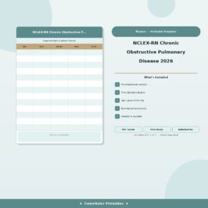 NCLEX-RN Chronic Obstructive Pulmonary Disease 2026