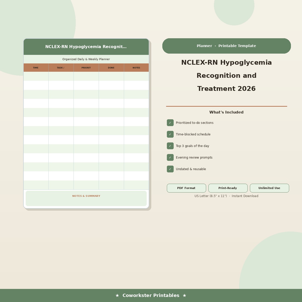 NCLEX-RN Hypoglycemia Recognition and Treatment 2026