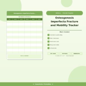 Osteogenesis Imperfecta Fracture and Mobility Tracker