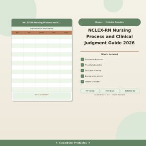 NCLEX-RN Nursing Process and Clinical Judgment Guide 2026