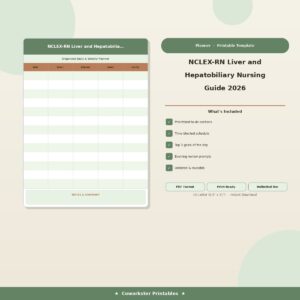 NCLEX-RN Liver and Hepatobiliary Nursing Guide 2026