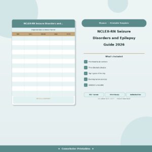 NCLEX-RN Seizure Disorders and Epilepsy Guide 2026