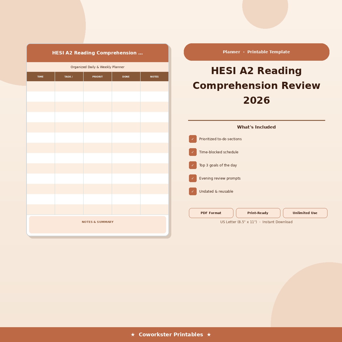 HESI A2 Reading Comprehension Review 2026