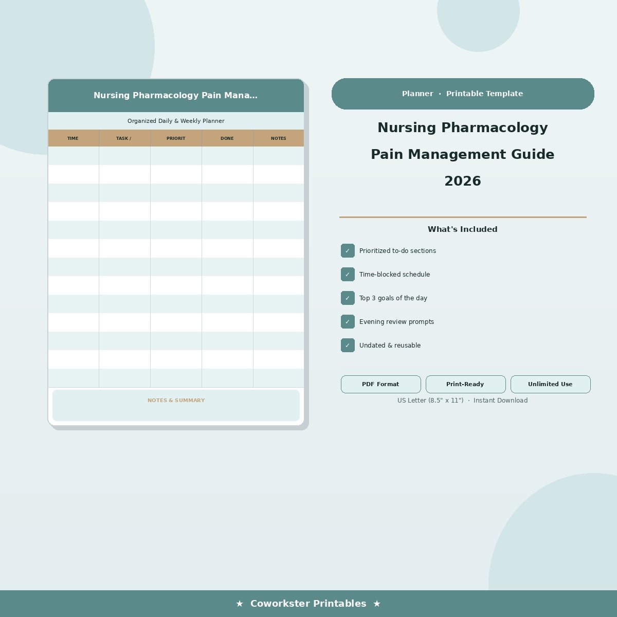 Nursing Pharmacology Pain Management Guide 2026