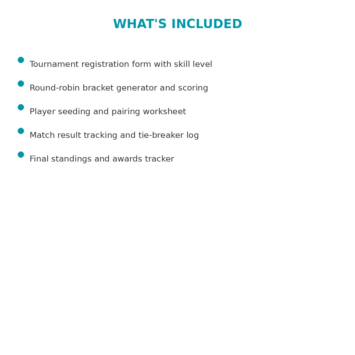 Pickleball League Tournament Organizer - Image 5