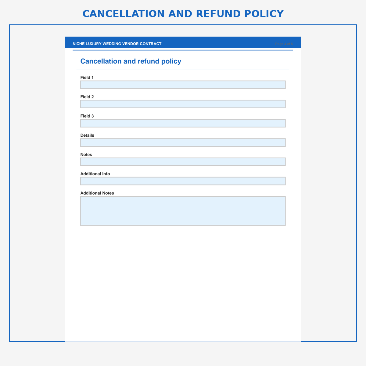 Niche Luxury Wedding Vendor Contract - Image 5