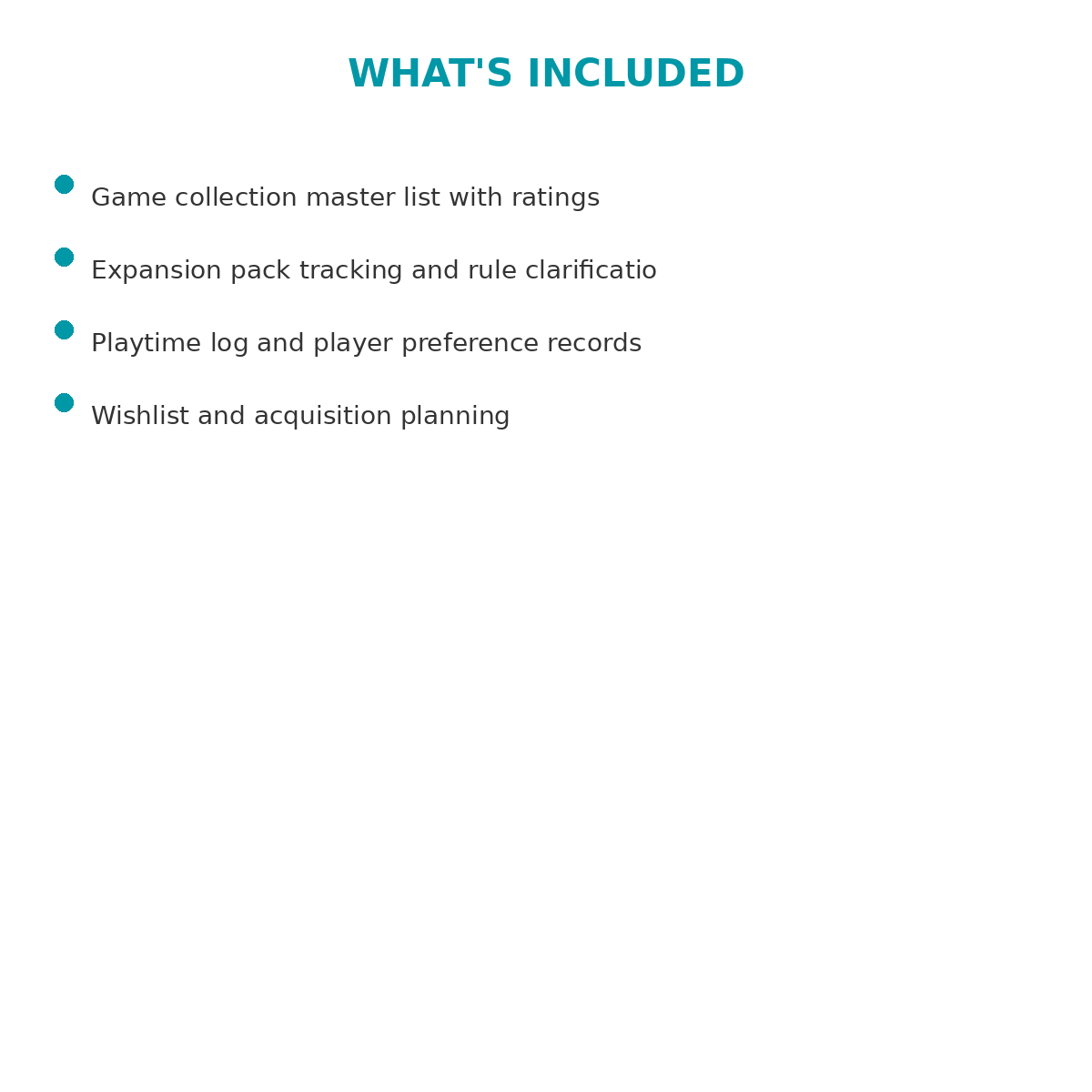 Board Game Night Collection Inventory - Image 5