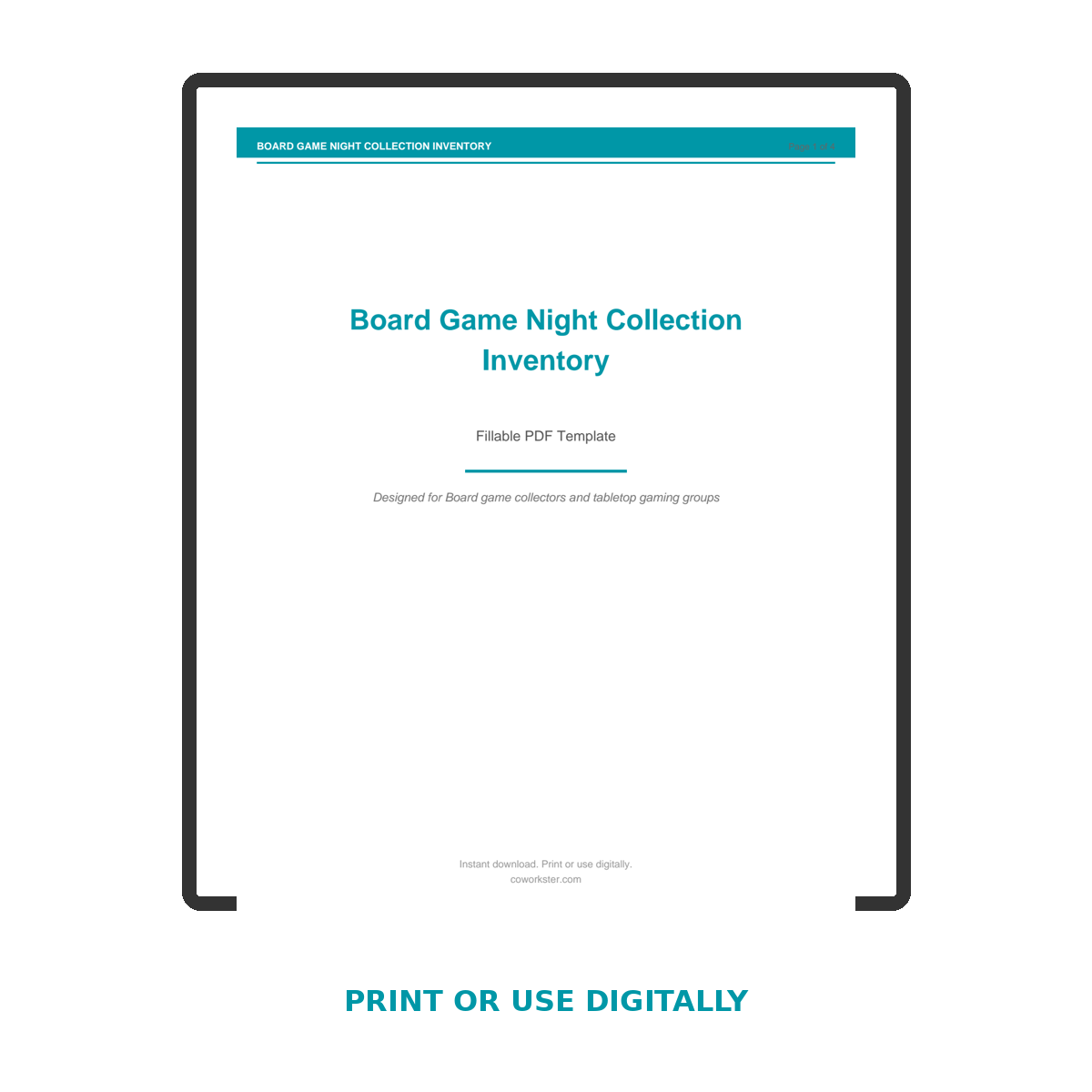 Board Game Night Collection Inventory - Image 7