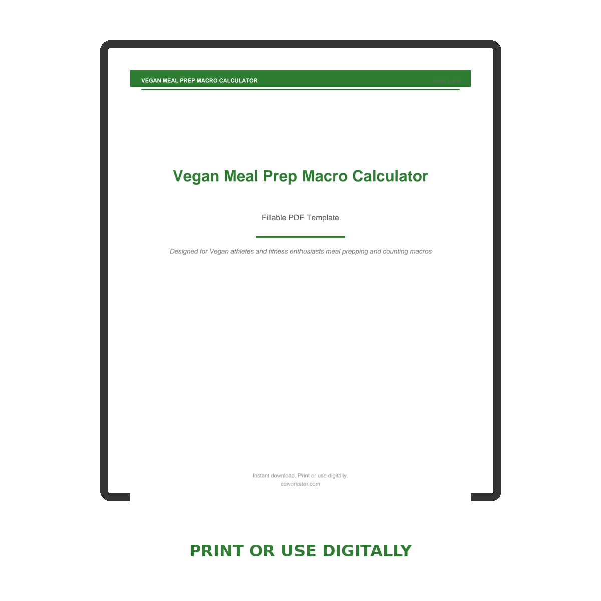 Vegan Meal Prep Macro Calculator - Image 7