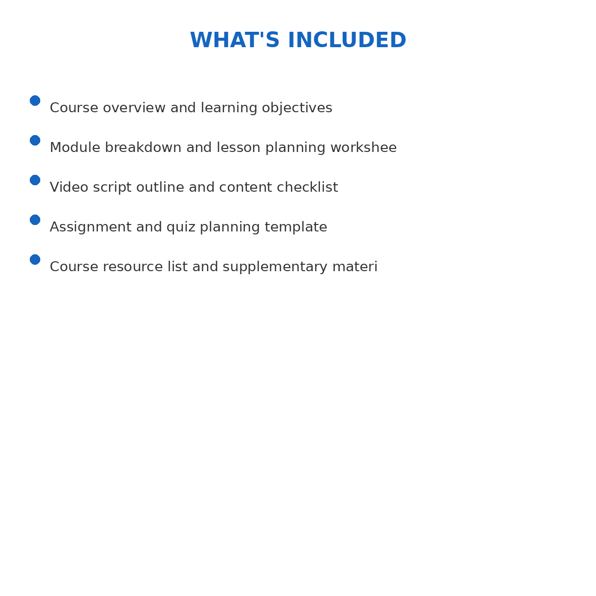 Online Course Creator Content Outline Template - Image 4
