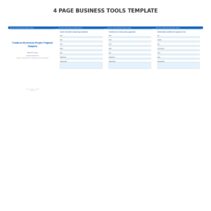 Freelance Illustration Project Proposal Template