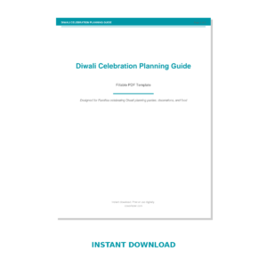 Diwali Celebration Planning Guide