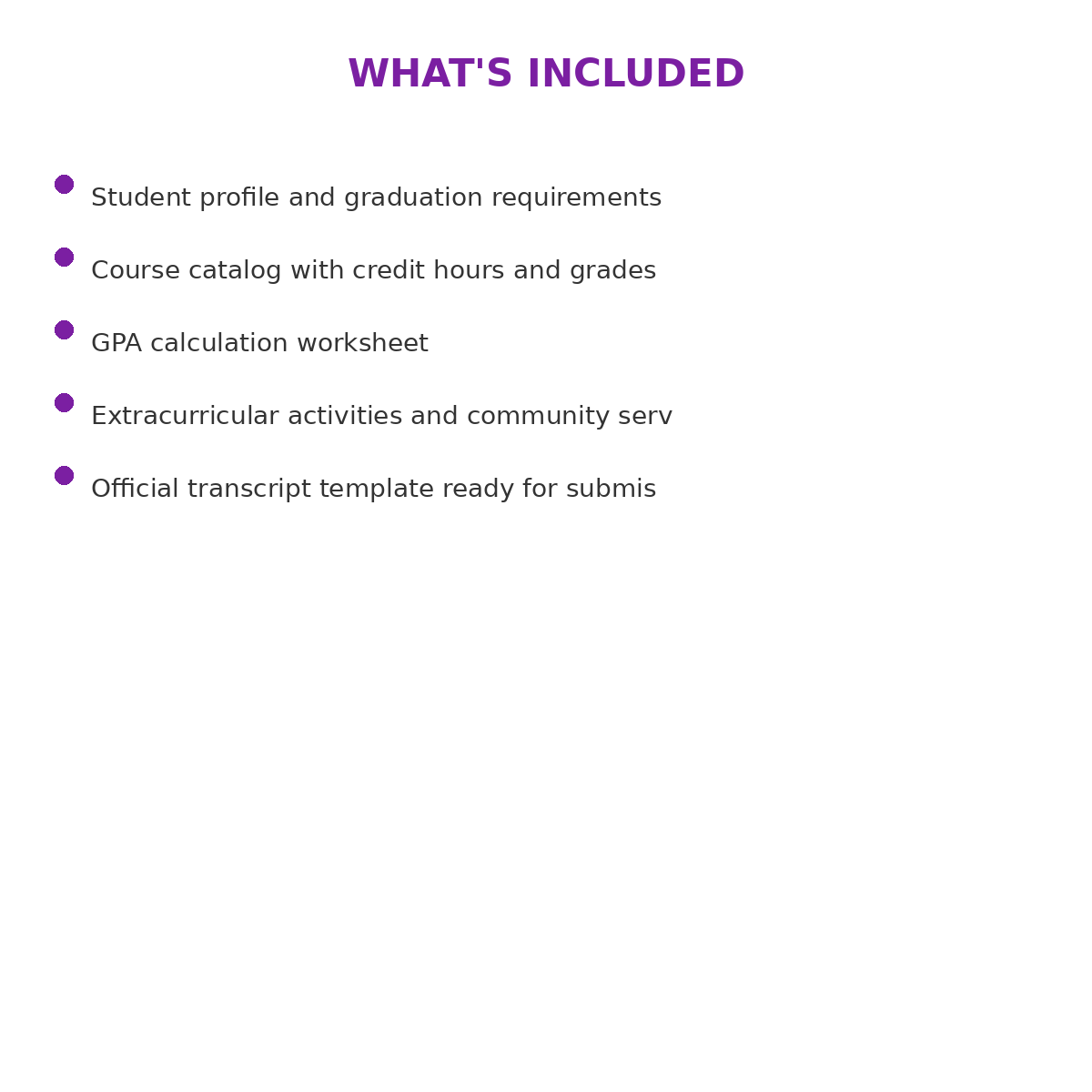 Homeschool High School Transcript Builder - Image 5