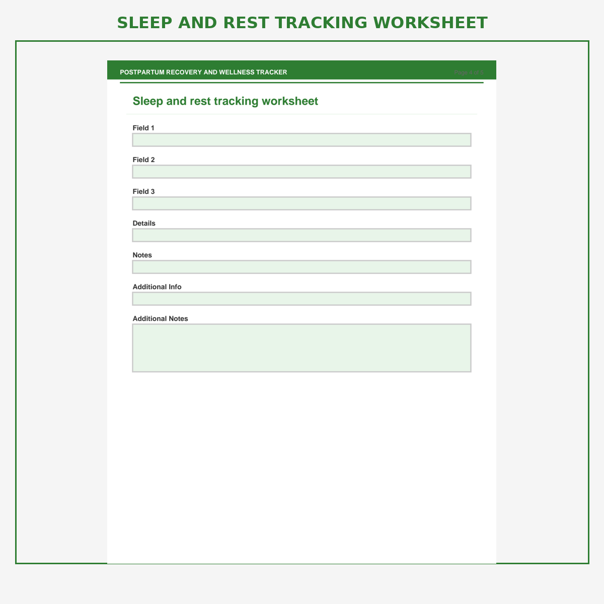 Postpartum Recovery and Wellness Tracker - Image 5