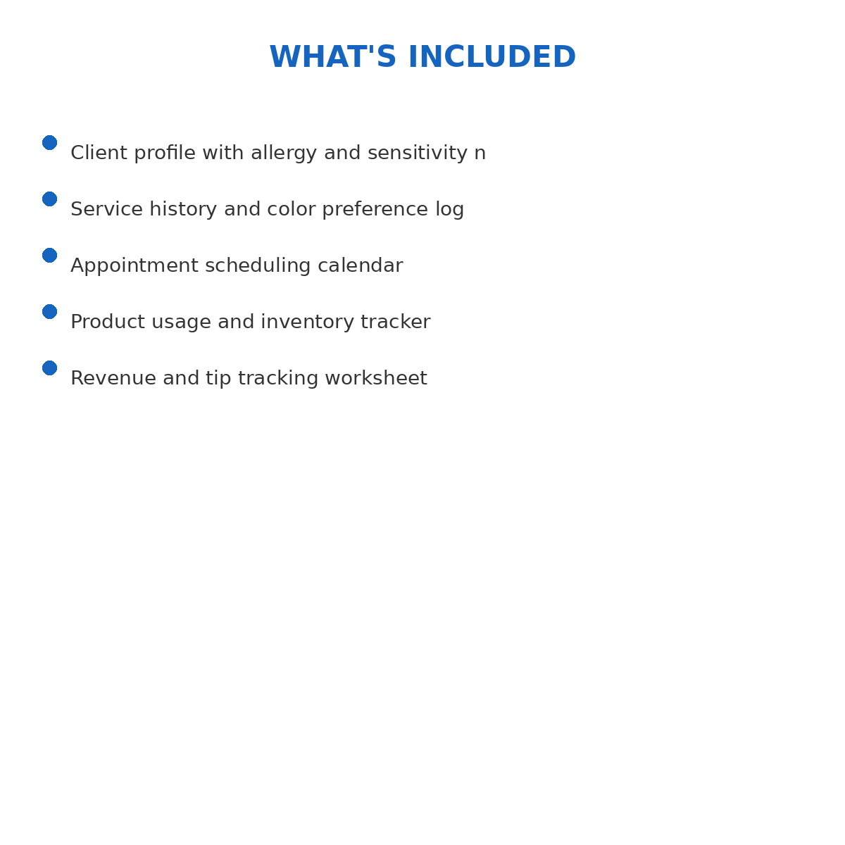 Nail Salon Client Service Record - Image 4