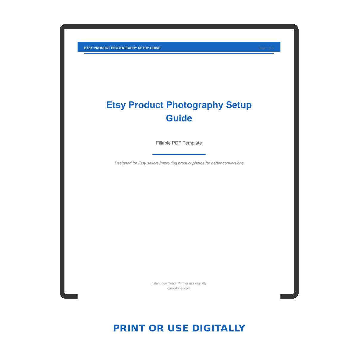 Etsy Product Photography Setup Guide - Image 7