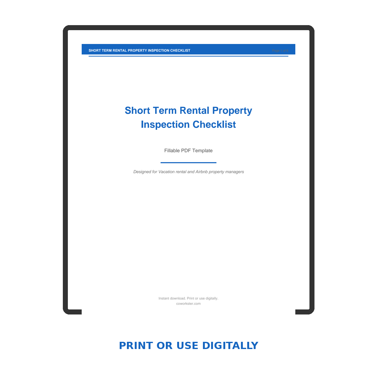 Short Term Rental Property Inspection Checklist - Image 6