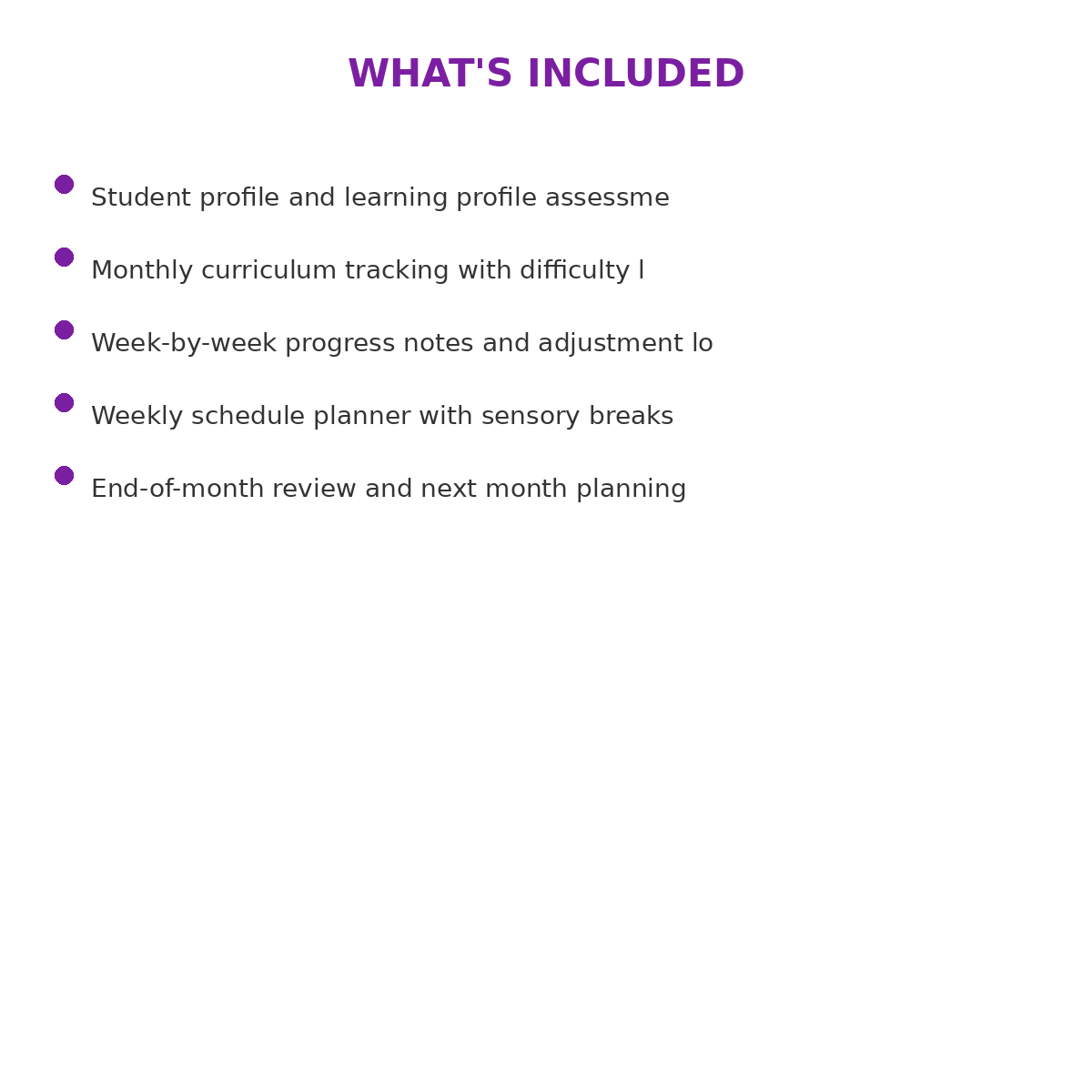 Neurodivergent Student Course Tracker - Image 4