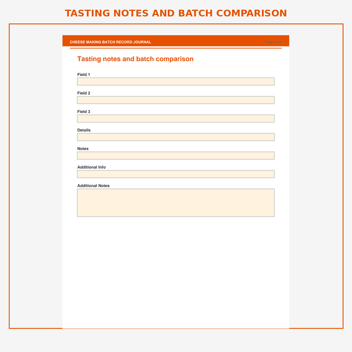 Cheese Making Batch Record Journal - Image 6