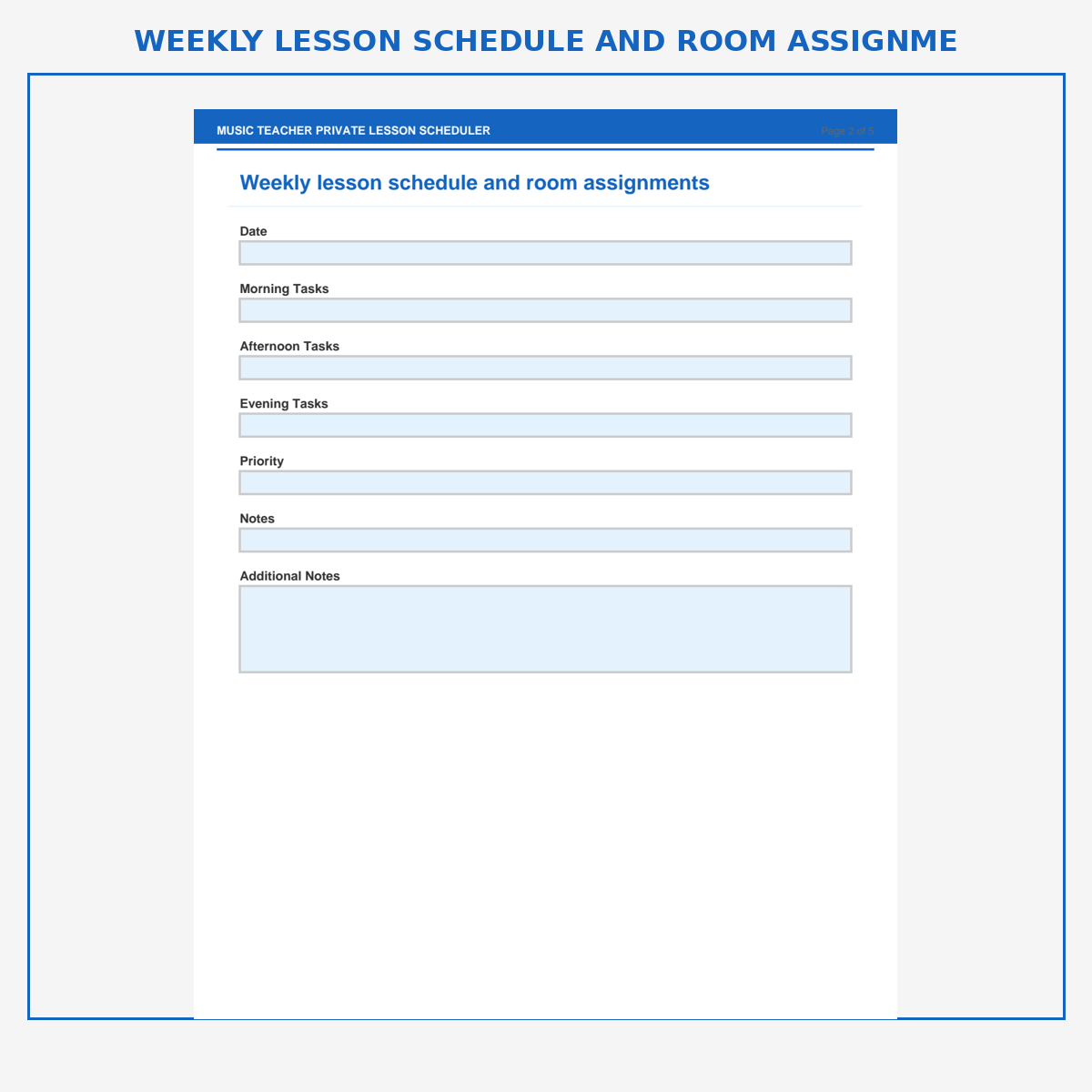 Music Teacher Private Lesson Scheduler - Image 3