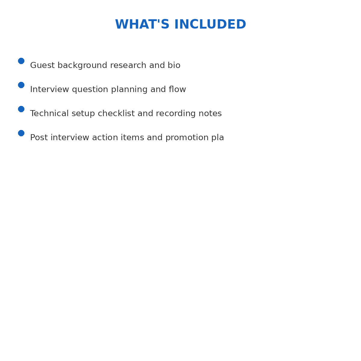 Podcast Guest Research and Interview Prep Sheet - Image 5