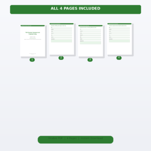 TMJ Disorder Symptom and Treatment Diary