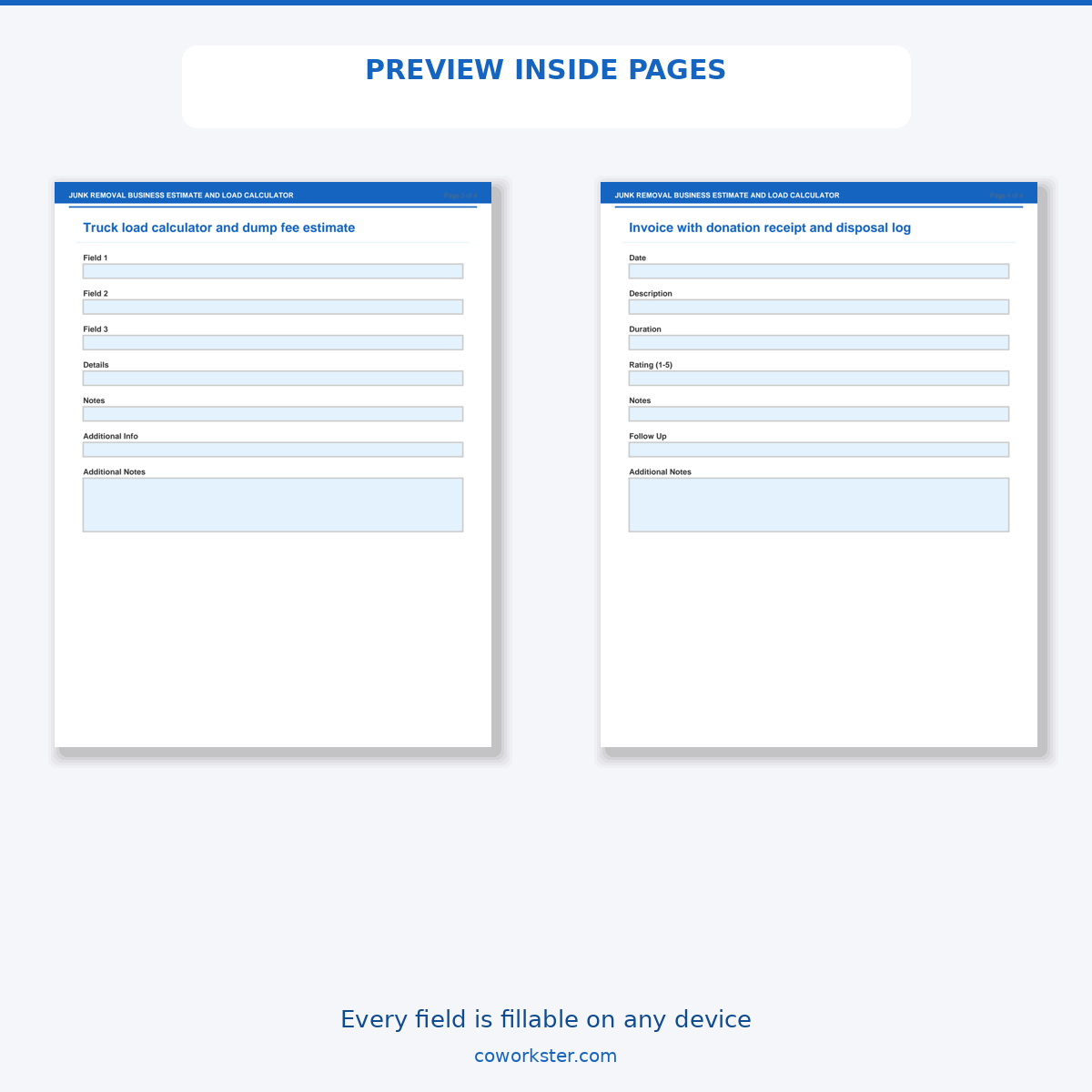 Junk Removal Business Estimate and Load Calculator - Image 5