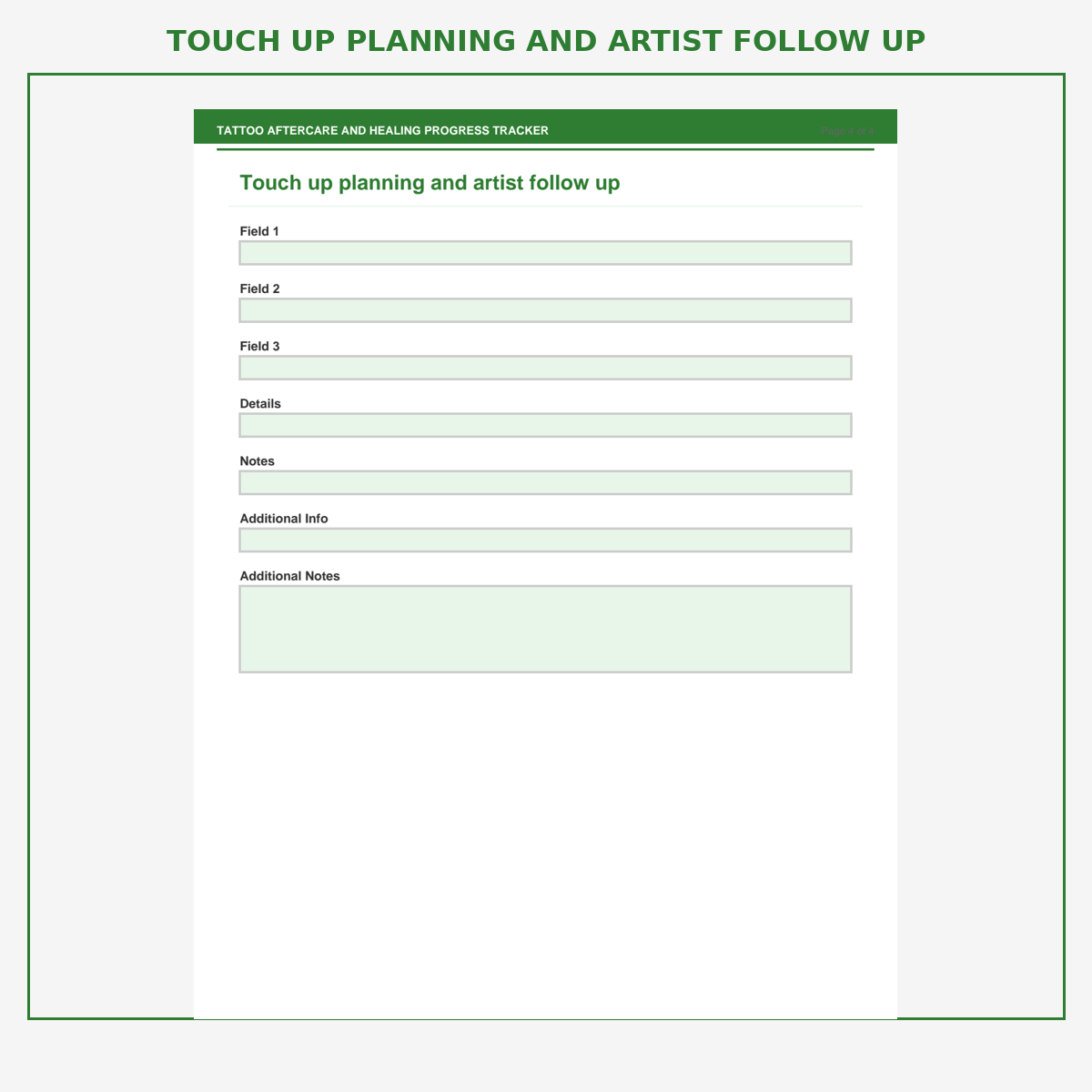 Tattoo Aftercare and Healing Progress Tracker - Image 5