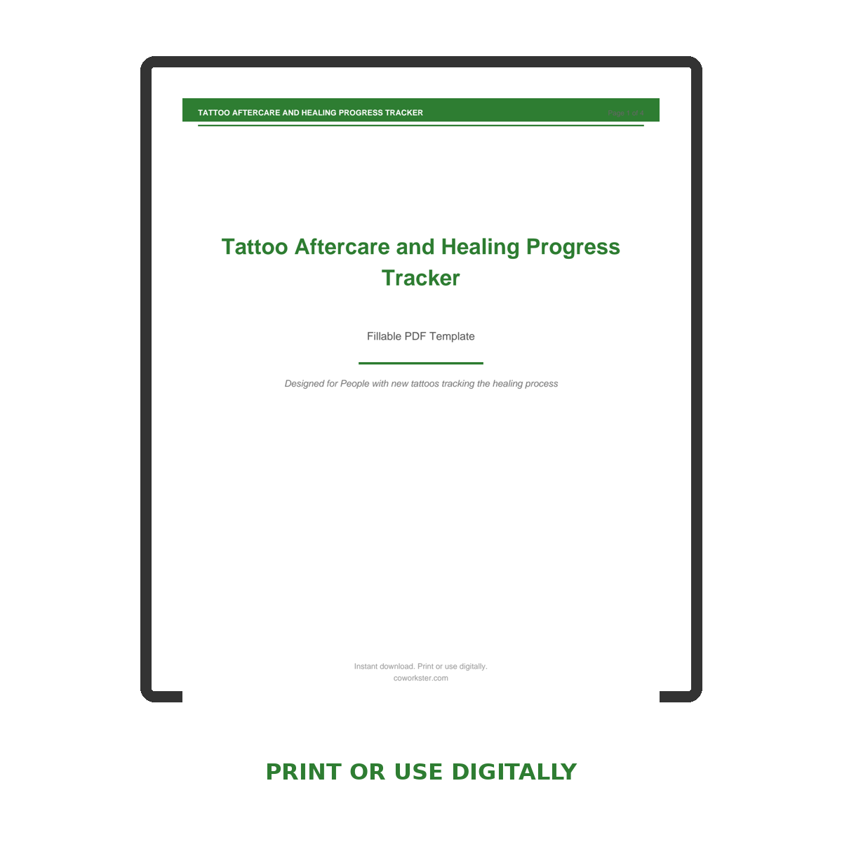 Tattoo Aftercare and Healing Progress Tracker - Image 6