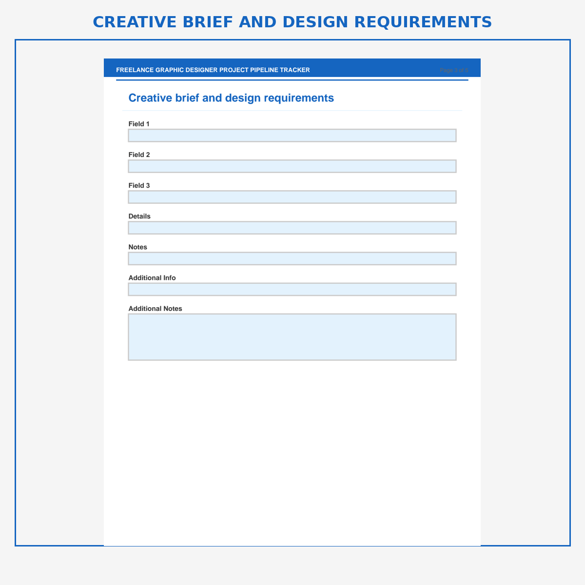 Freelance Graphic Designer Project Pipeline Tracker - Image 3