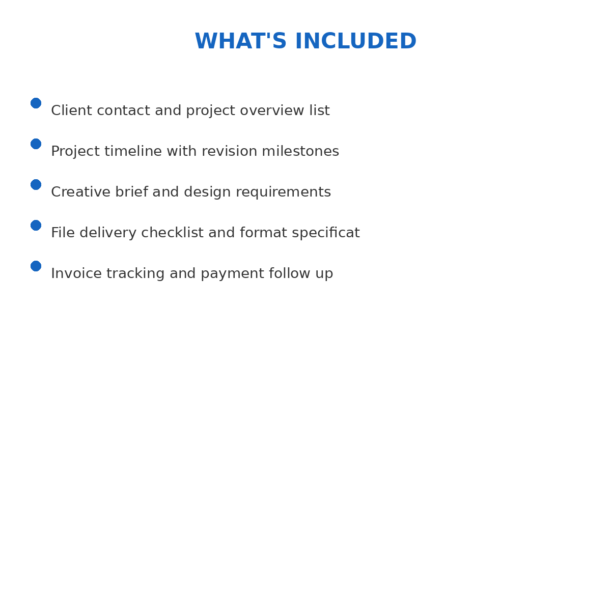 Freelance Graphic Designer Project Pipeline Tracker - Image 4