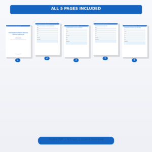 Pool Maintenance Service Route and Chemical Balance Log
