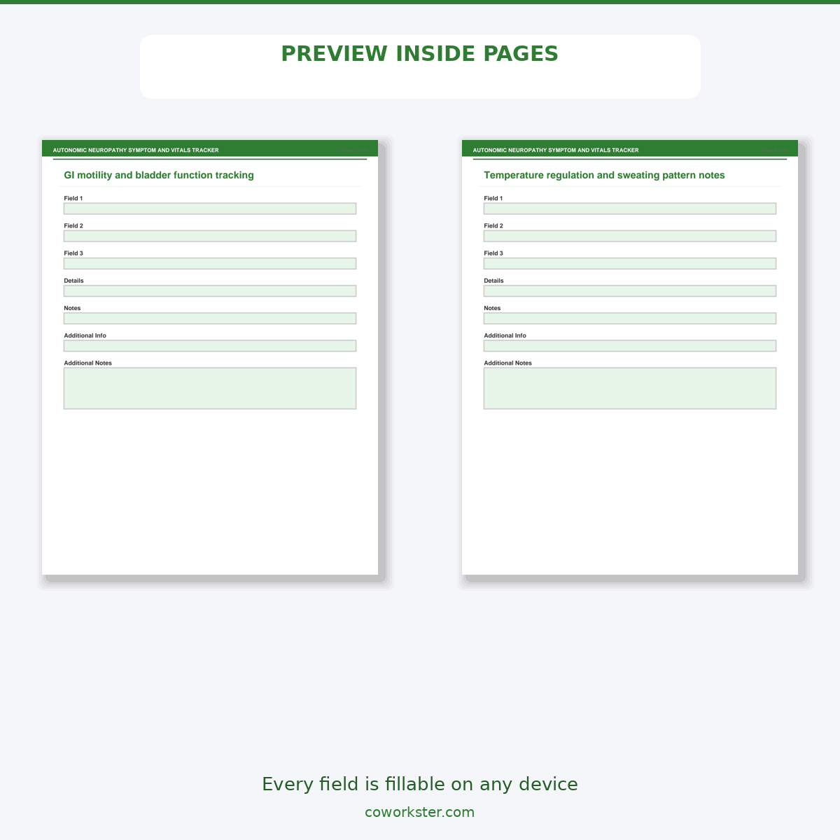 Autonomic Neuropathy Symptom and Vitals Tracker - Image 5