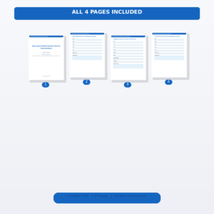 Pest Control Wildlife Removal Service Documentation