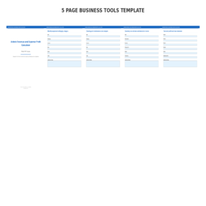 Airbnb Revenue and Expense Profit Calculator