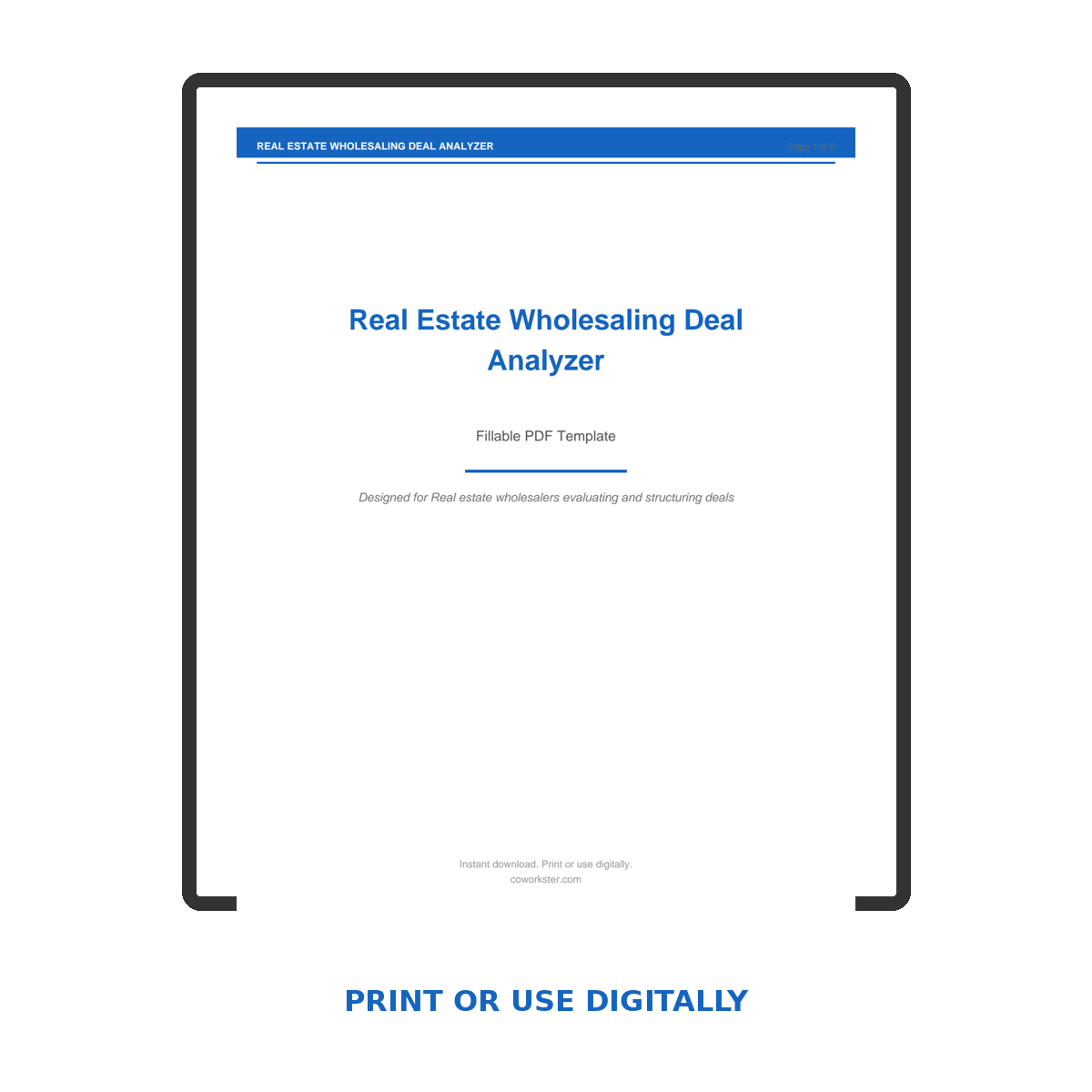 Real Estate Wholesaling Deal Analyzer - Image 7
