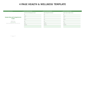 Newborn Sleep and Feeding Schedule Tracker