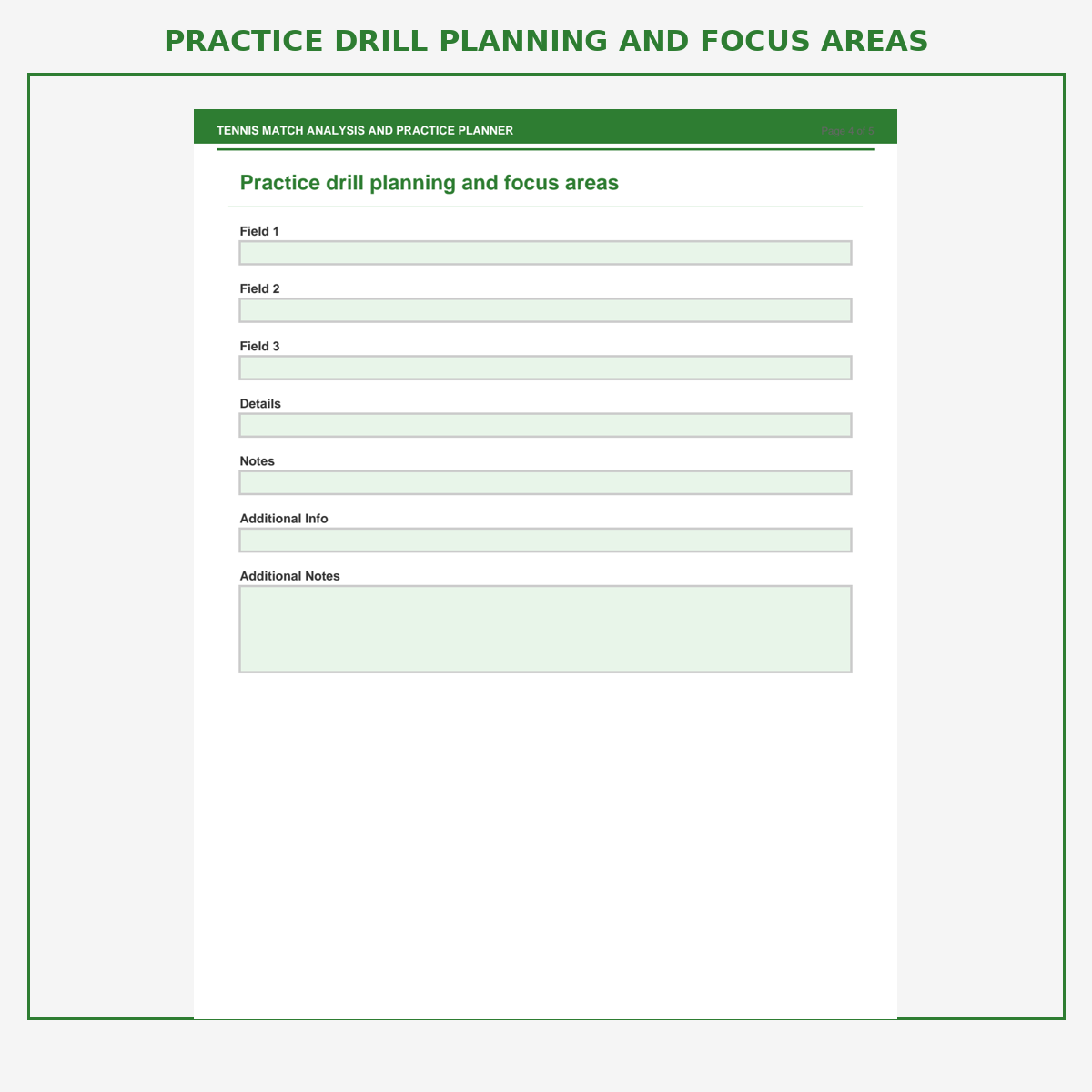 Tennis Match Analysis and Practice Planner - Image 6