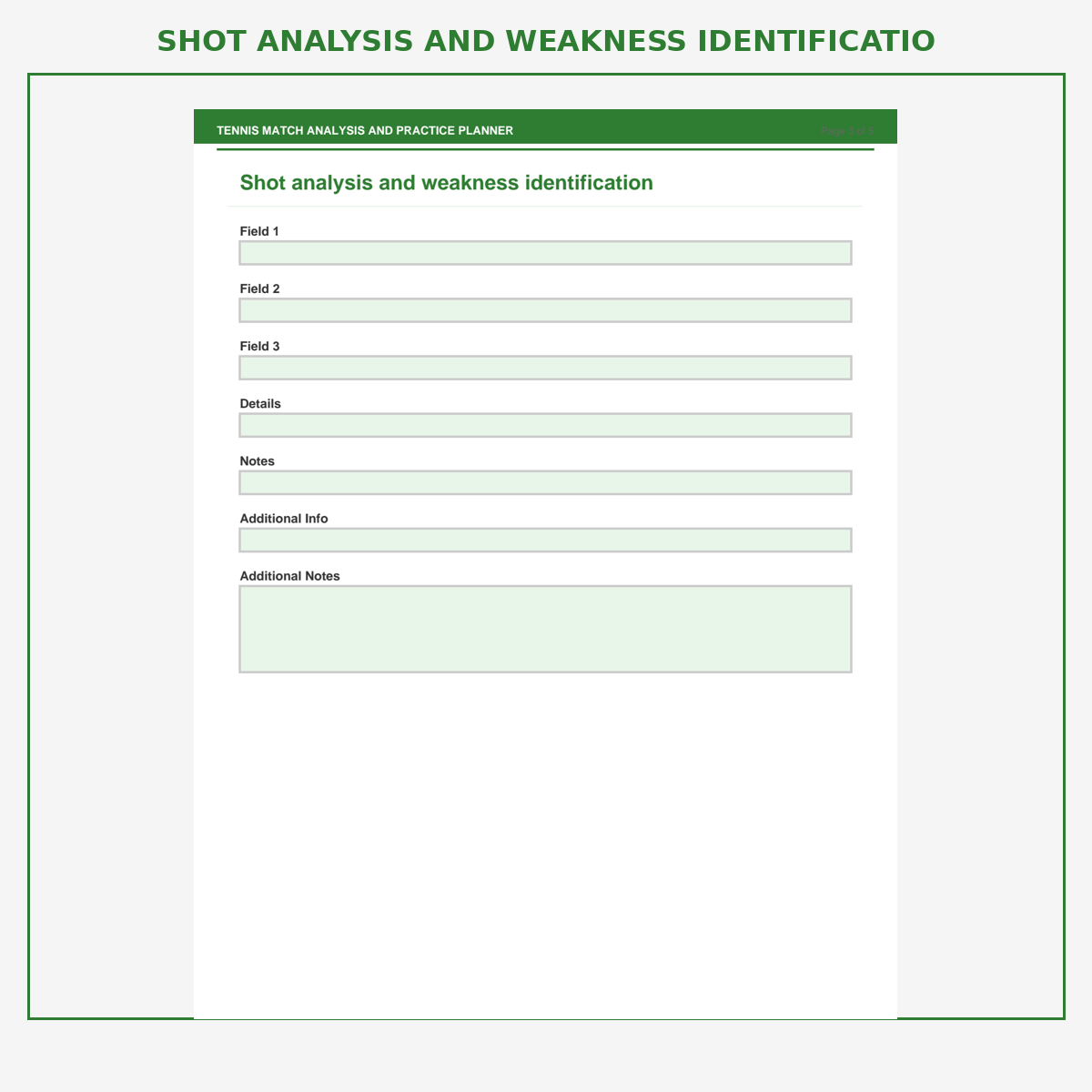 Tennis Match Analysis and Practice Planner - Image 4