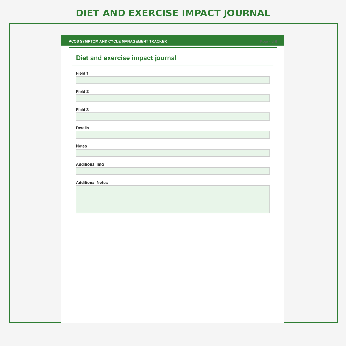 PCOS Symptom and Cycle Management Tracker - Image 6
