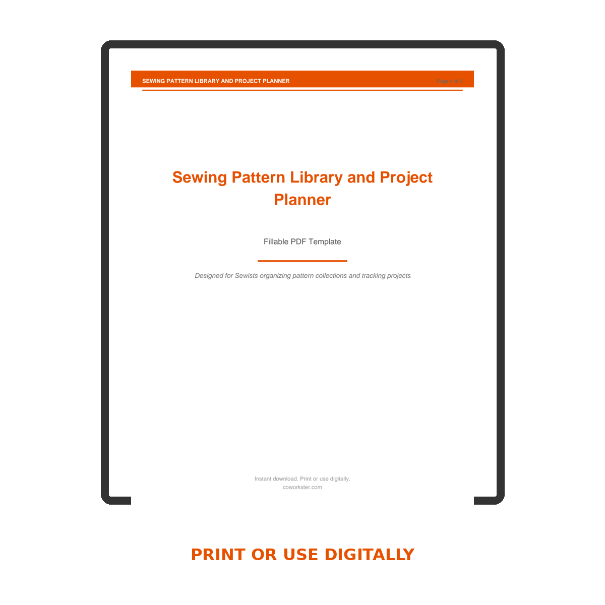 Sewing Pattern Library and Project Planner - Image 7