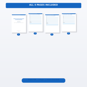 Painting Contractor Room Estimate and Color Specification