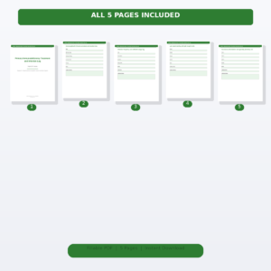 Primary Immunodeficiency Treatment and Infection Log