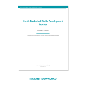 Youth Basketball Skills Development Tracker