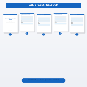 Child Custody Documentation Binder Organizer